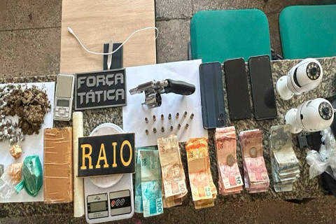 Adolescente apreendido com drogas e armas de fogo em tianguá