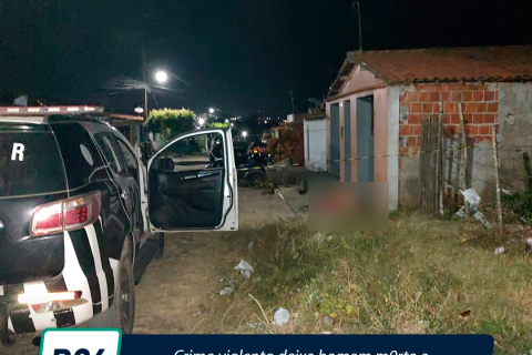 CRIME VIOLENTO DEIXA HOMEM M0RTO A GOLPES DE FACA EM SÃO BENEDITO