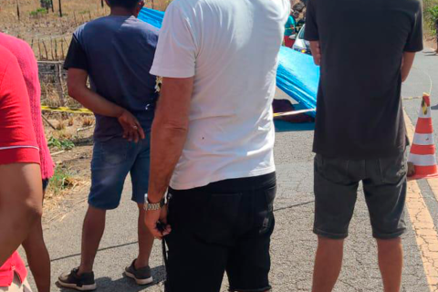 MULHER MORRE APÓS ACIDENTE DE MOTO EM ESTRADA DA ZONA RURAL DE TIANGUÁ